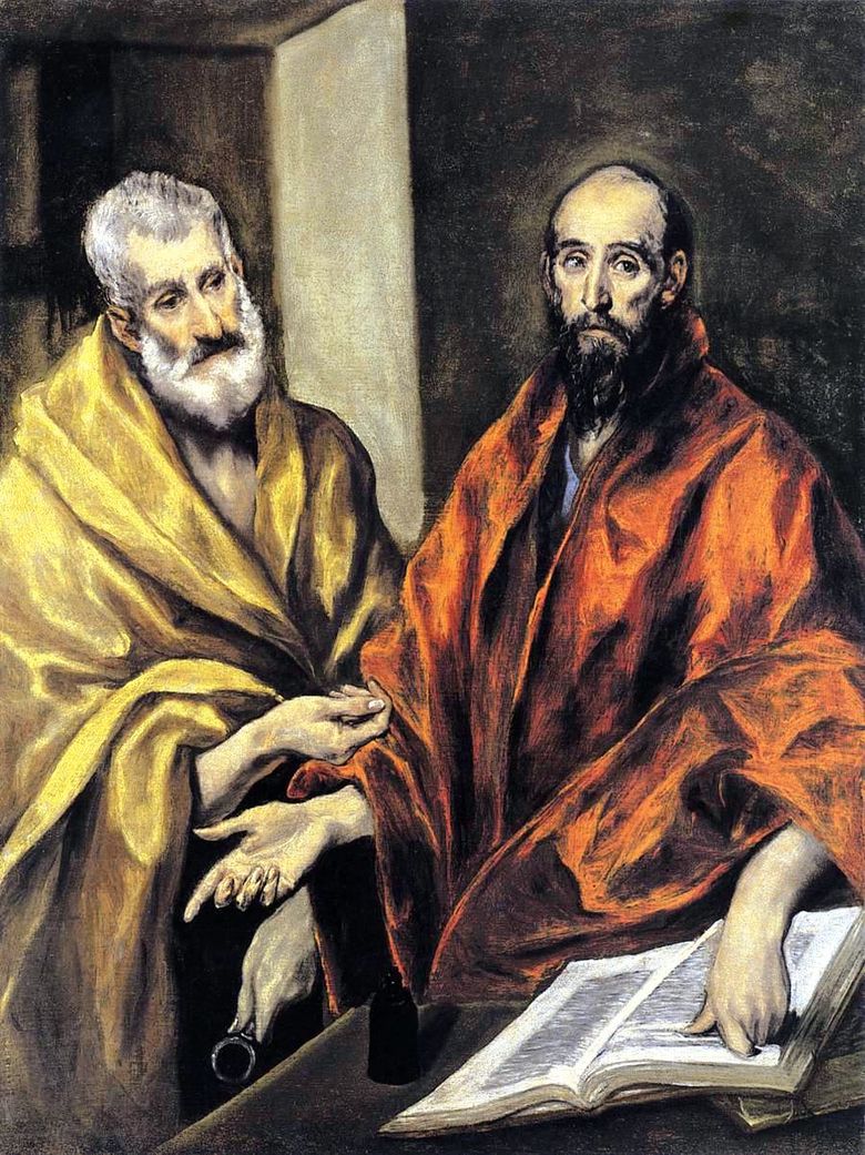 Saints Apôtres Pierre et Paul   El Greco