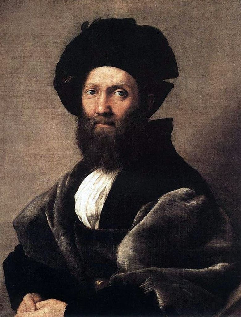 Portrait de Baldassare Castiglione   Rafael Santi