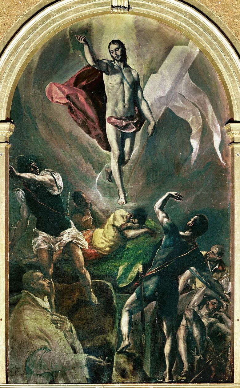 Résurrection   El Greco