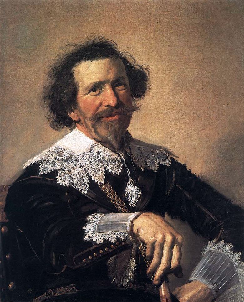 Portrait de Peter van den Brocke   Frans Hals