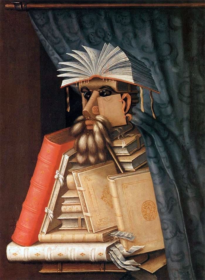 Bibliothécaire   Giuseppe Arcimboldo