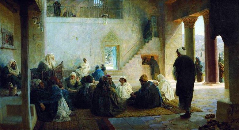 Parmi les enseignants   Vasily Polenov