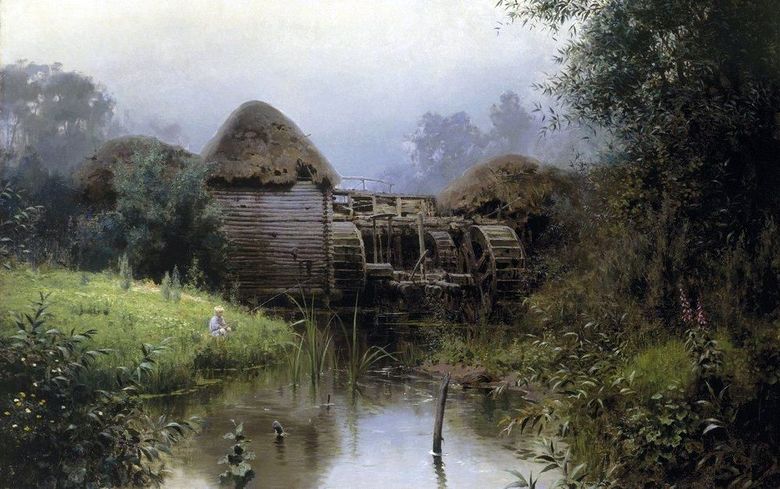 Le vieux moulin   Vasily Polenov
