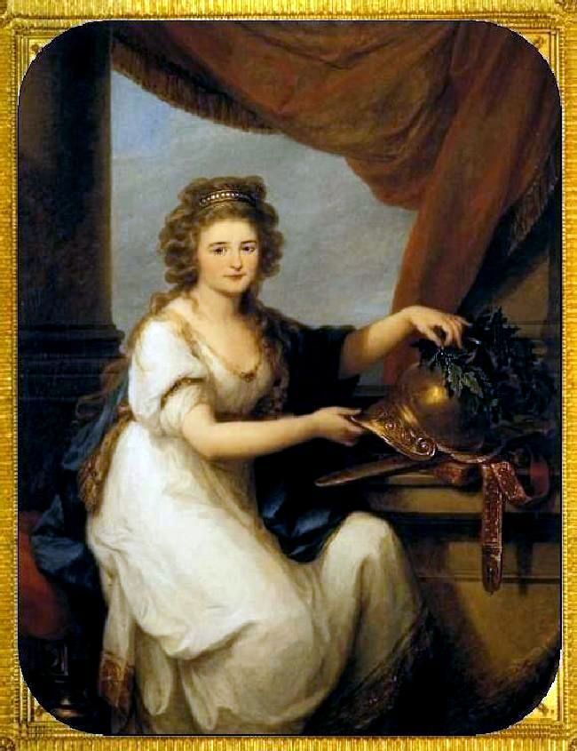 Portrait de E. V. Skavronskaya   Angelika Kaufman