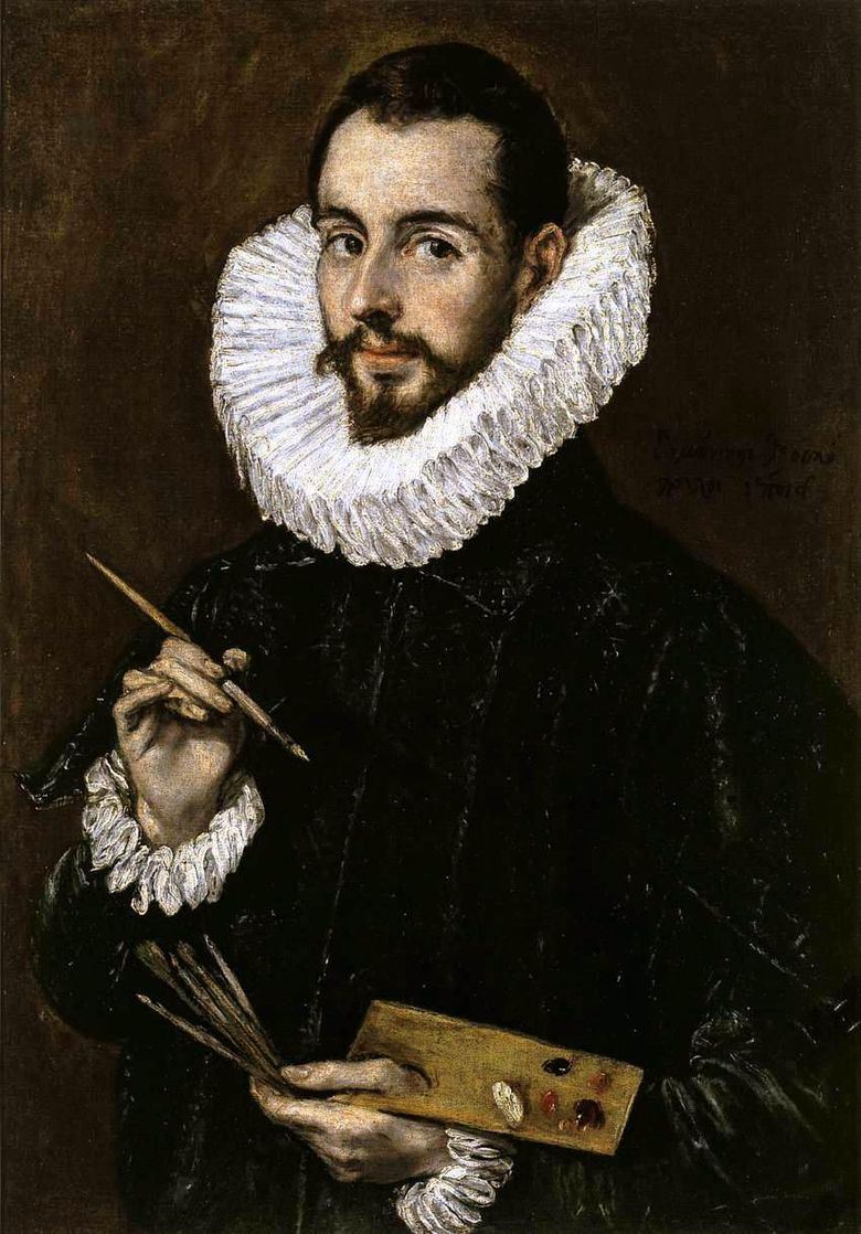 Portrait dun peintre   El Greco
