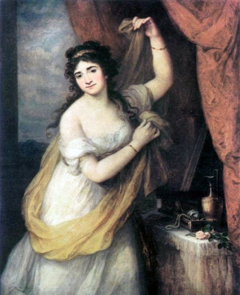 Portrait de la princesse Esterhazy   Angelika Kaufman
