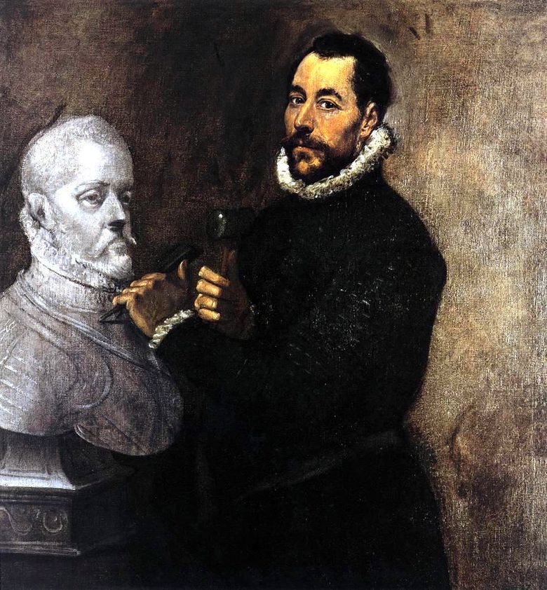 Portrait dun sculpteur   El Greco