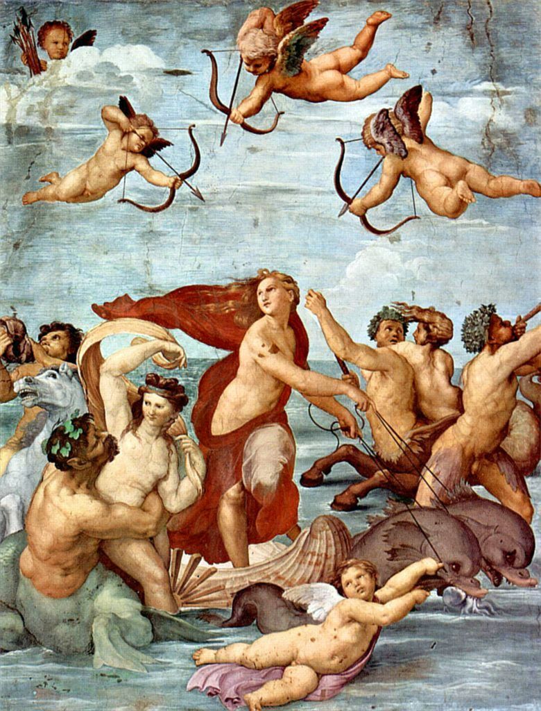 Le triomphe de Galatea (fresque)   Rafael Santi