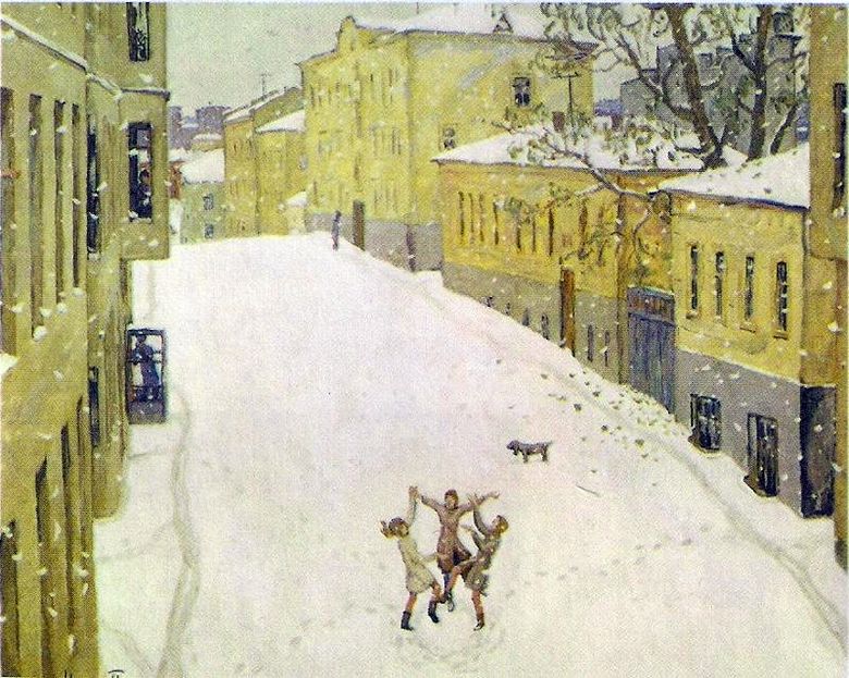 La première neige   Igor Popov