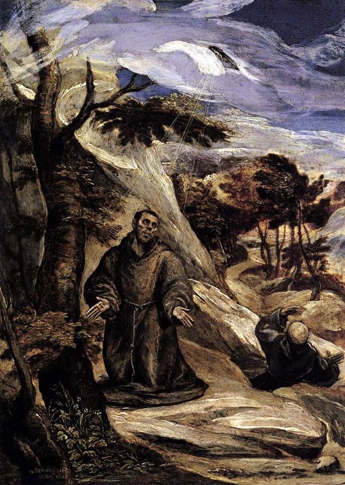 Stigmatisation de Saint François   El Greco