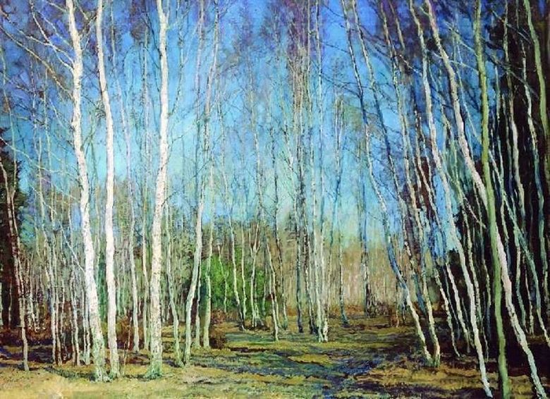 Printemps bleu   Vasily Baksheev