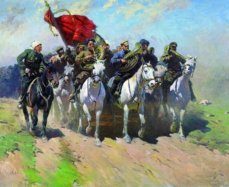 Trompettistes de la première armée de cavalerie   Mitrofan Grekov
