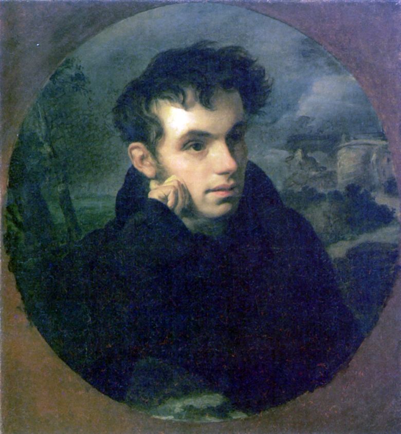 Portrait de V. A. Zhukovsky   Orest Kiprensky