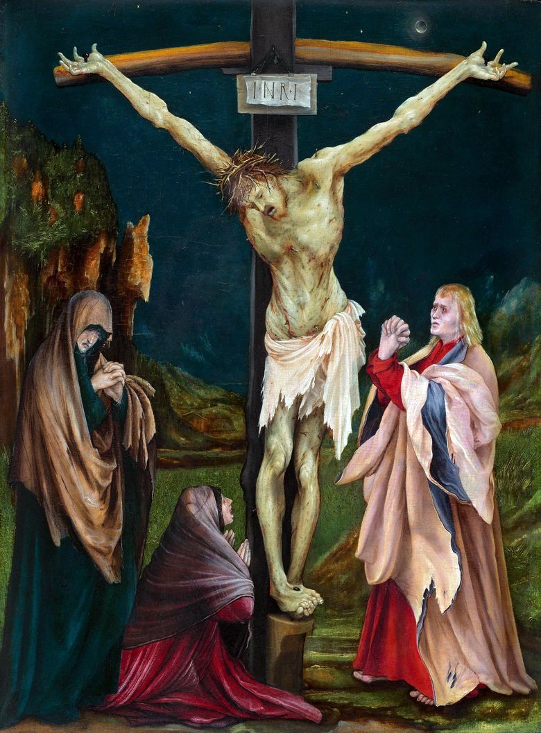 La crucifixion   Matis Grunewald