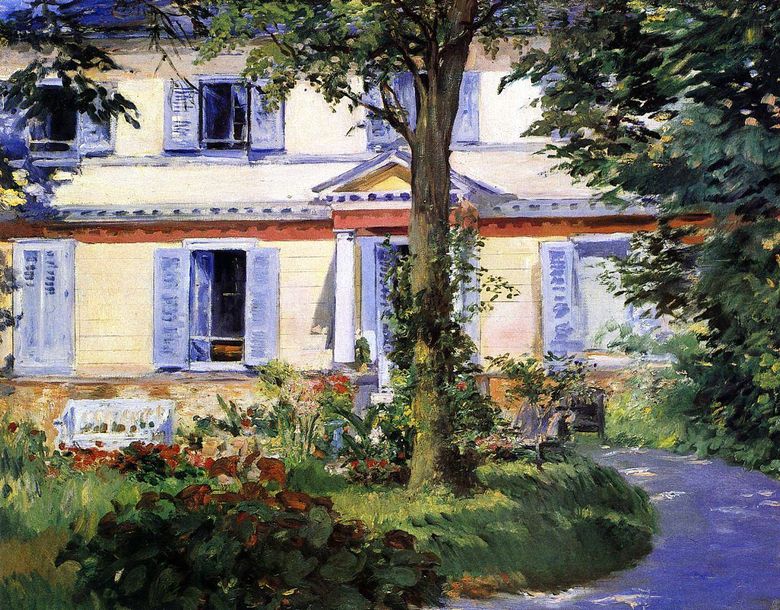 Maison Ruelle   Edouard Manet