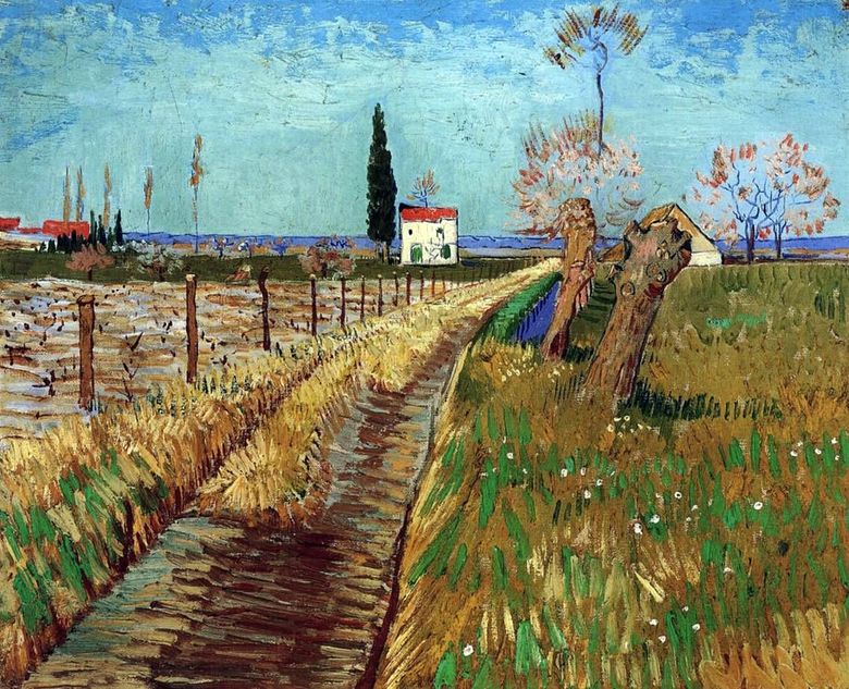 Chemin du champ de saule   Vincent Van Gogh