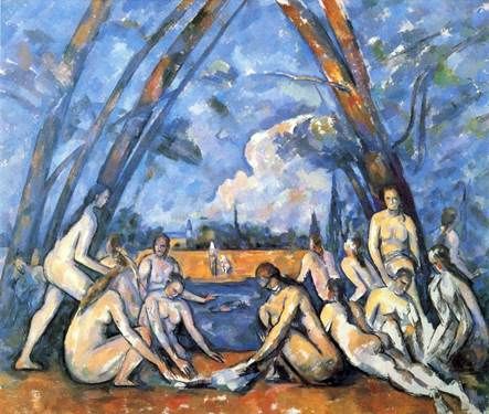 Grands baigneurs   Paul Cezanne