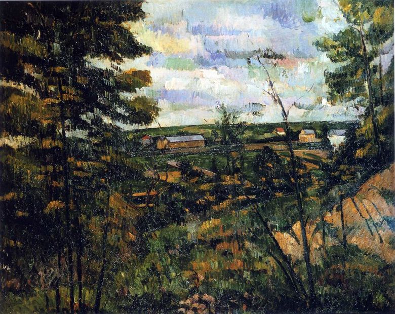 Vallée de lOise   Paul Cezanne