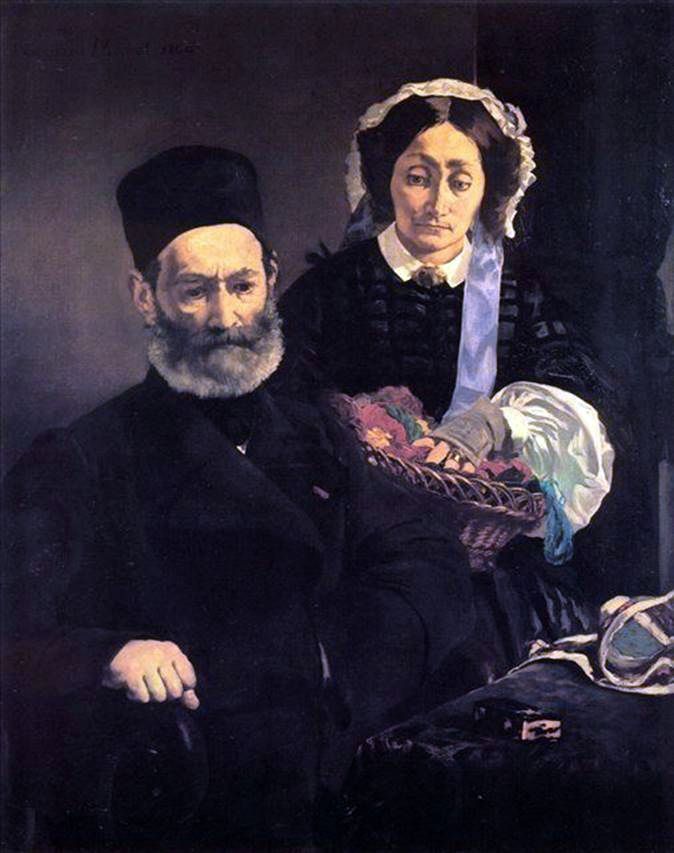 Monsieur et Madame Manet   Eduard Manet