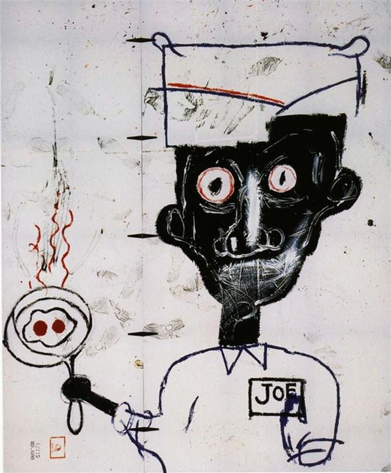 Yeux et oeufs   Jean Michel Basquiat