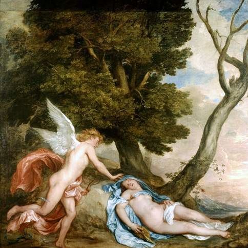 Cupidon et Psyché   Anthony Van Dyck