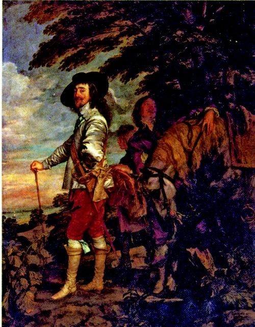 Charles I, roi dAngleterre, à la chasse   Anthony Van Dyck