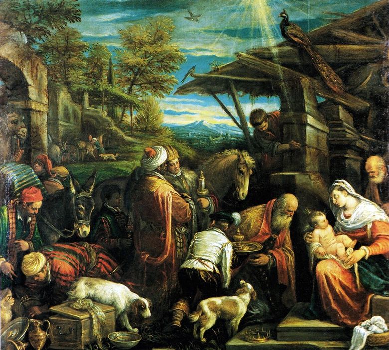 Adoration des mages   Jacopo Bassano
