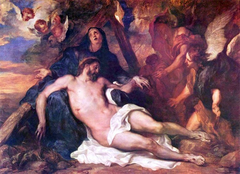 Deuil du Christ   Anthony Van Dyck