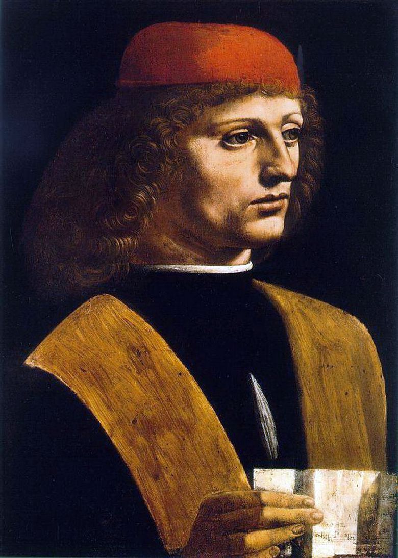 Portrait dun musicien   Leonardo Da Vinci