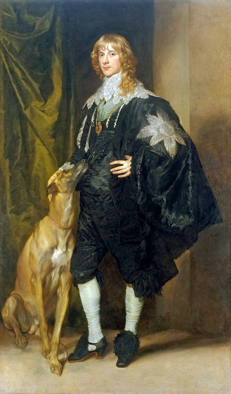 Portrait de James Stuart   Anthony Van Dyck