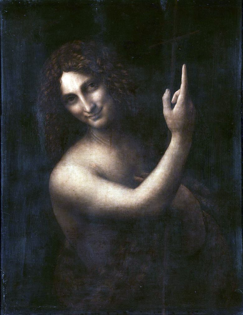 Saint Jean Baptiste   Léonard de Vinci