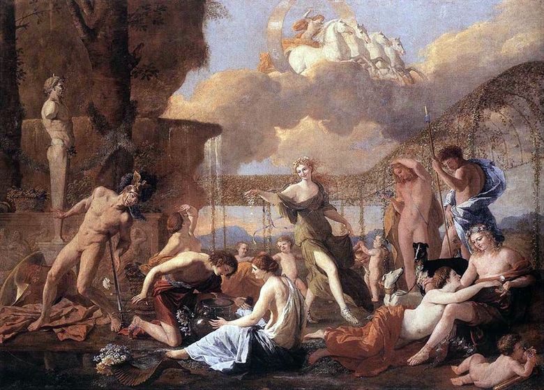 Le Royaume de Flore   Nicolas Poussin