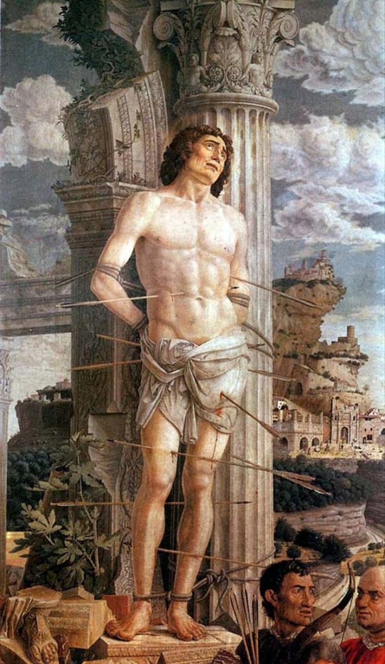 Saint Sébastien   Andrea Mantegna