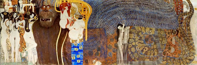 Frise de Beethoven   Gustav Klimt