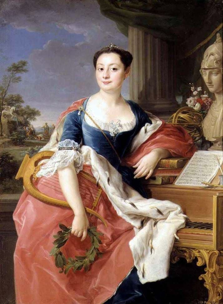 Portrait de la princesse Jacinthe Orsini   Pompeo Batoni