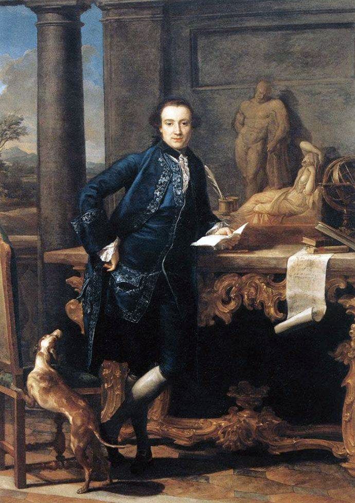 Portrait de Charles Crowle   Pompeo Batoni