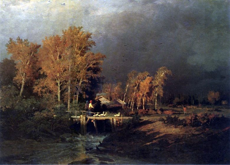 Avant la pluie   Fedor Vasilyev