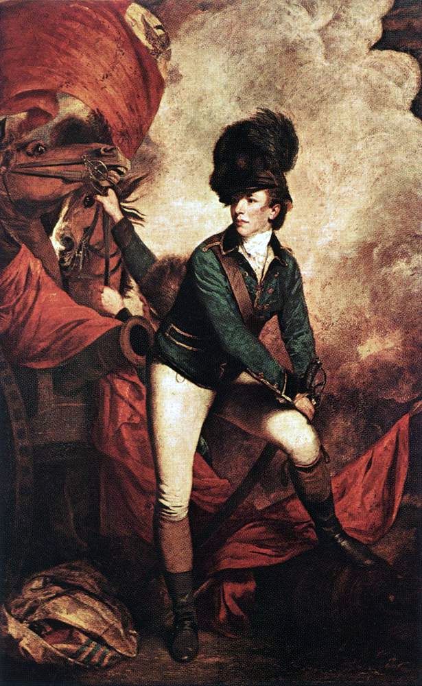 Portrait du colonel Tarleton   Joshua Reynolds