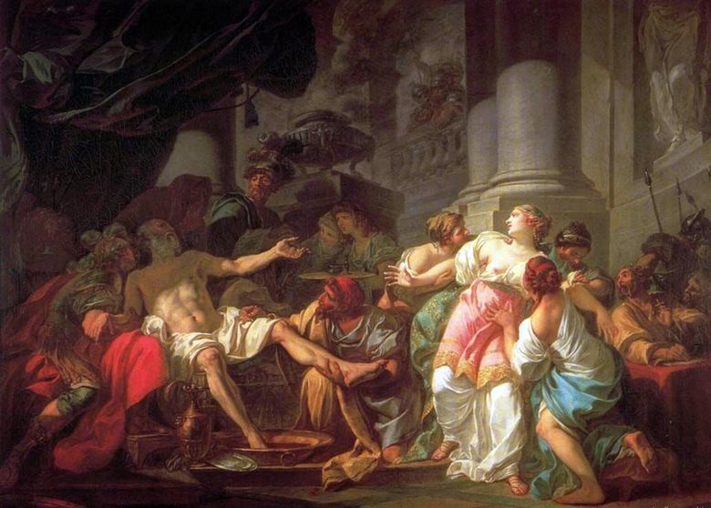 La mort de Sénèque   Jacques Louis David