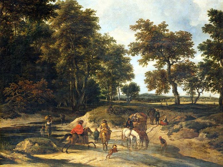 Dans la forêt   Jacob van Ruisdal