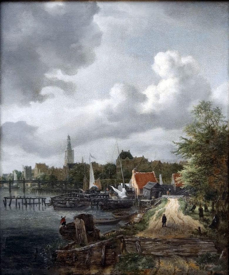 Vue dAmsterdam   Jacob van Ruisdal