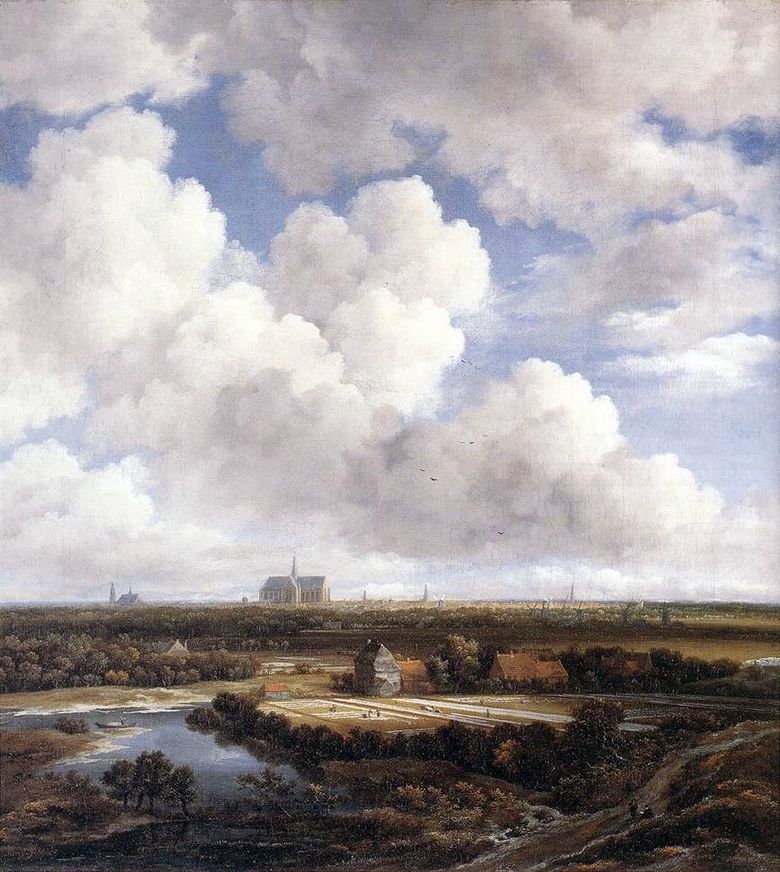 Vue de Haarlem   Jacob van Ruisdal