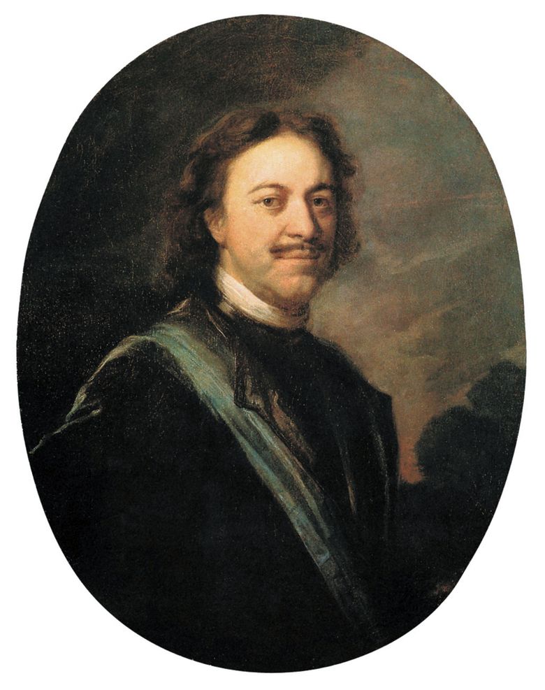 Portrait de Pierre le Grand   Andrey Matveev