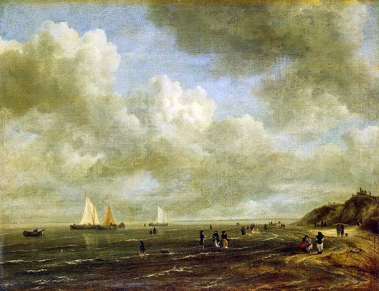 Côte de la mer   Jacob van Reisdal