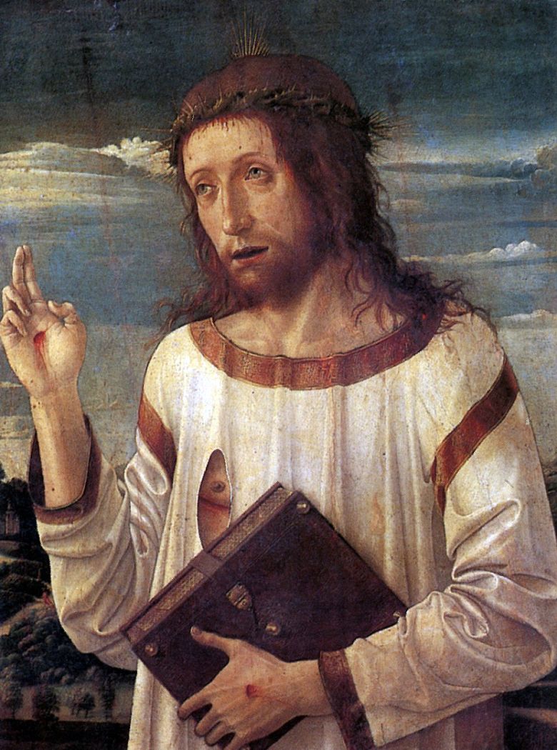 Bénir le Christ   Giovanni Bellini