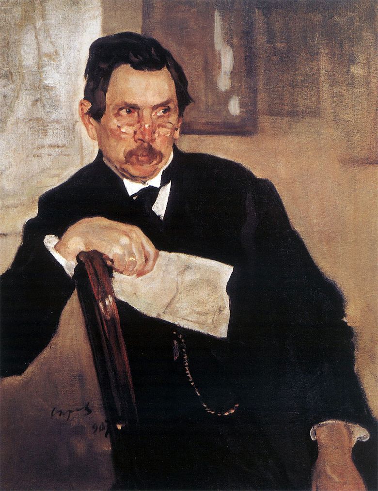 Portrait de A. V. Kasyanov   Valentin Serov