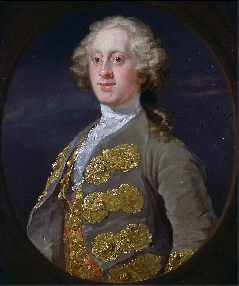 Portrait de William Cavendish, marquis de Hartington   William Hogarth