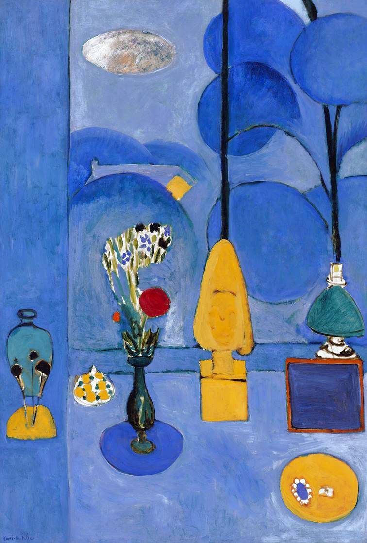 Fenêtre bleue   Henri Matisse