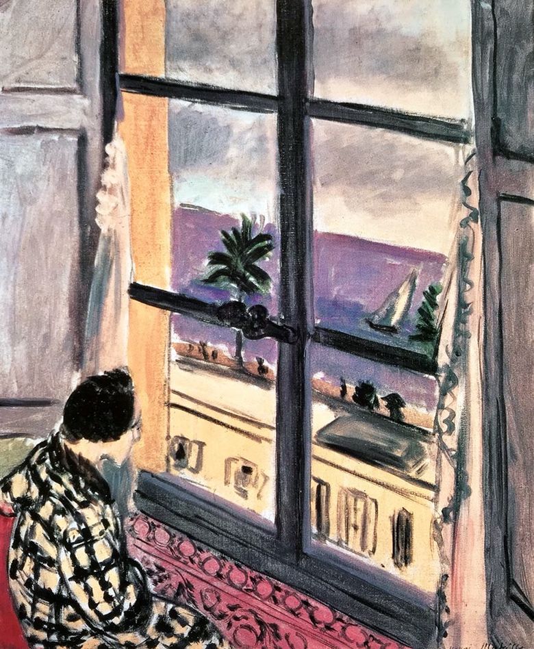 Femme à la fenêtre   Henri Matisse