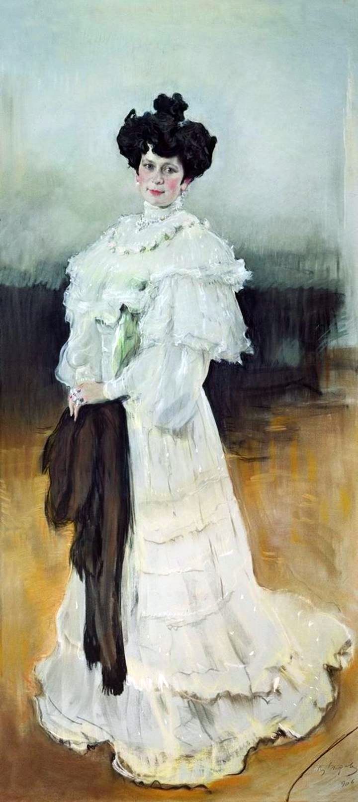 Portrait de E. A. Krasilshchikova   Valentin Serov